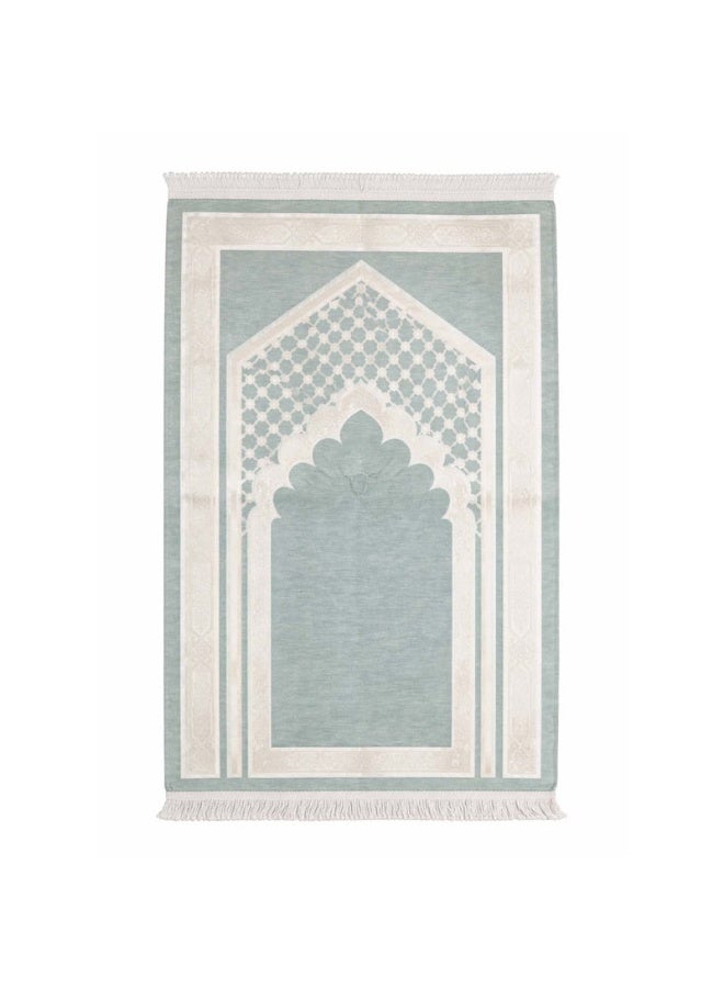 Sundus Comfort Prayer Mat – Light Blue | Premium Quality Ramadan Gift Mat